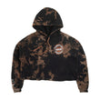 Load image into Gallery viewer, Future Martian Society Cropped Dyed Hoodie