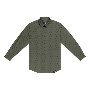 Raptor Engines Long Sleeve Button Up