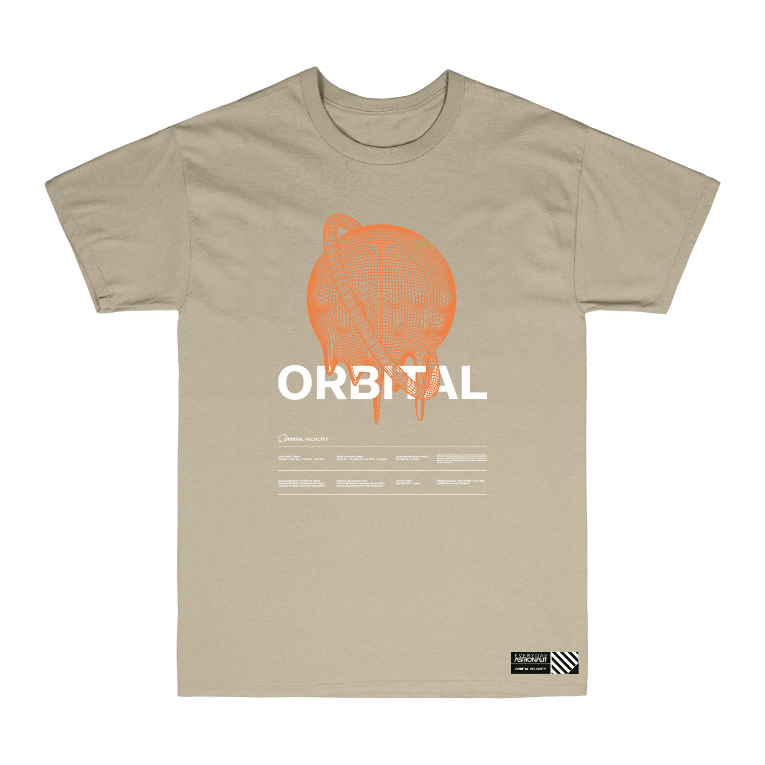Orbital Velocity Tee - Khaki