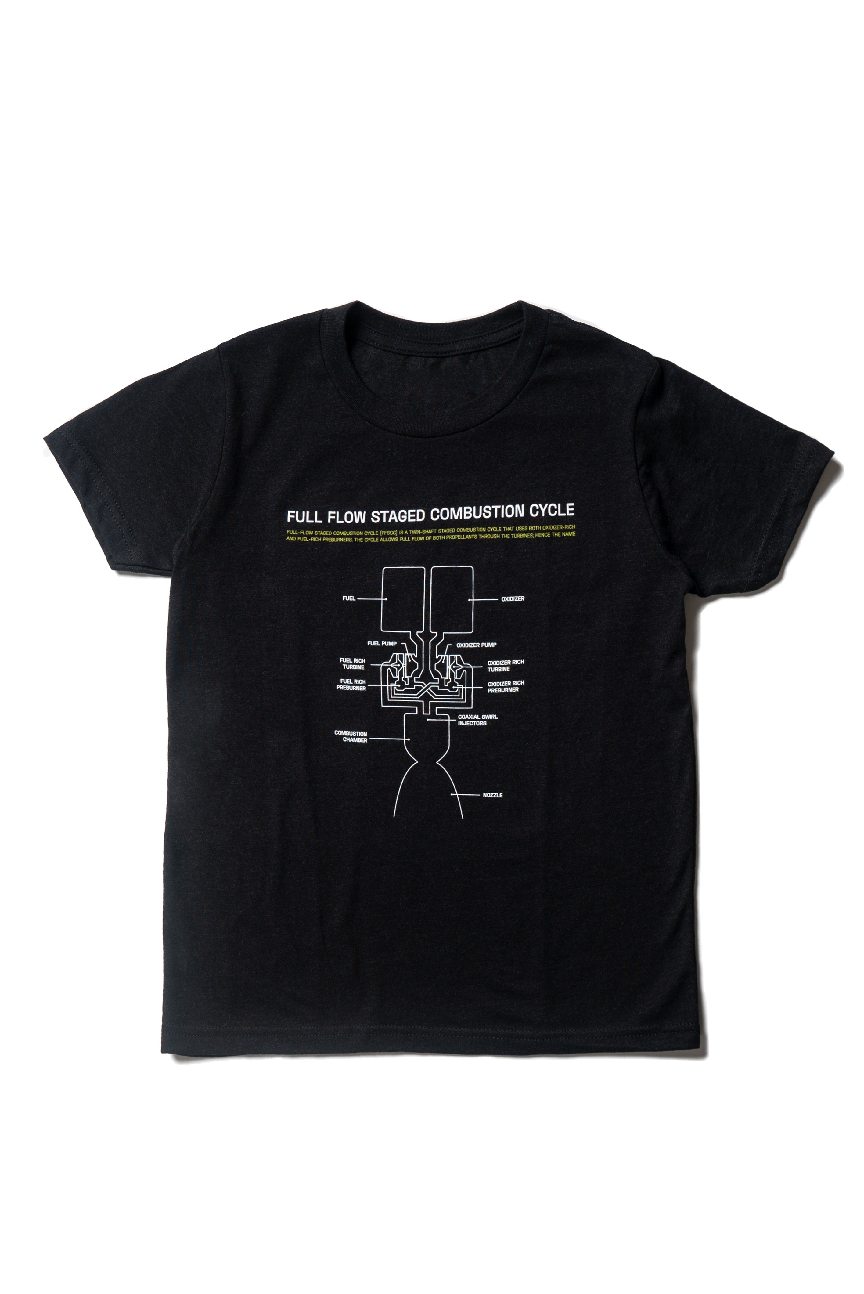 Full Flow Staged Combustion Cycle Toddler Tee