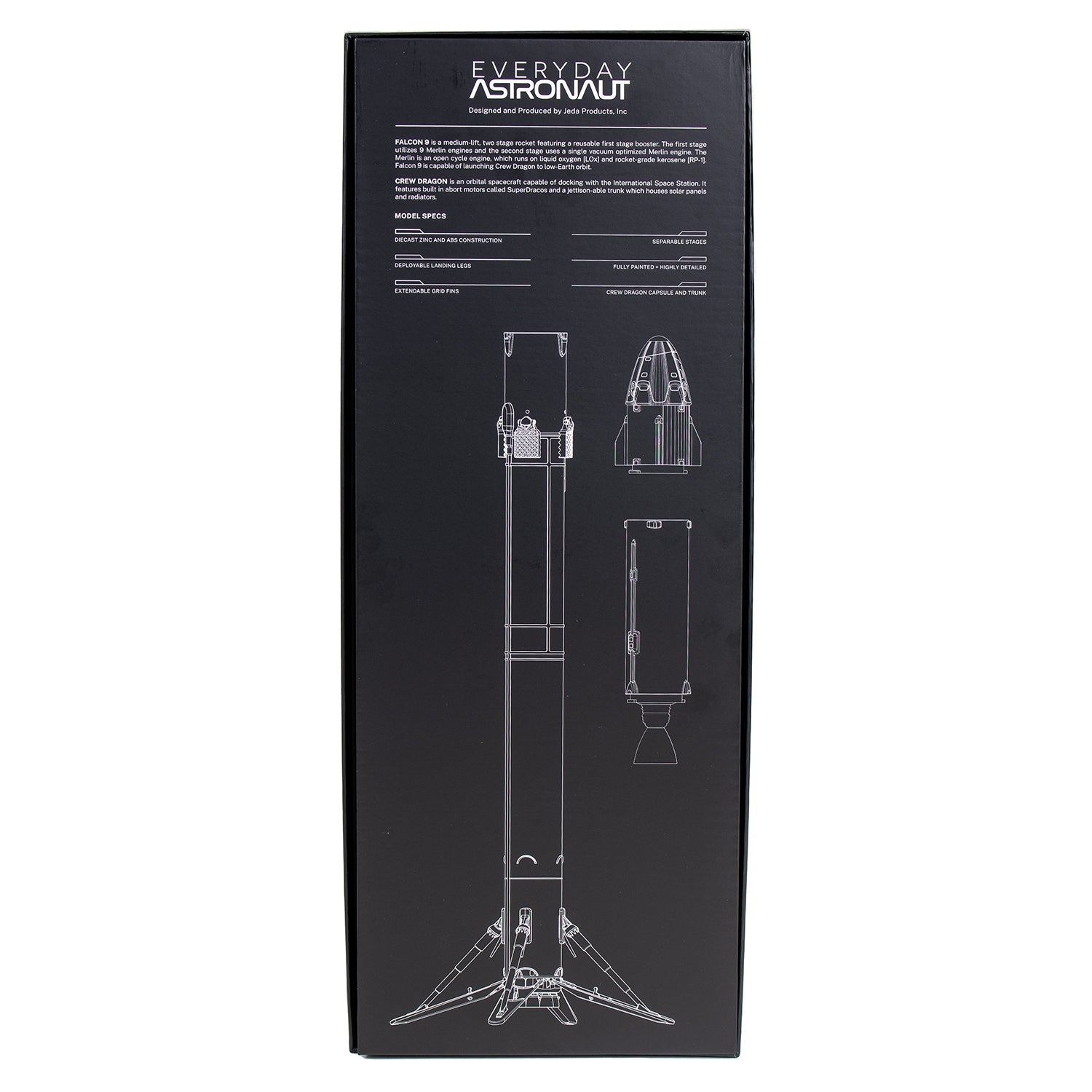 Falcon 9 1:100 Scale Model