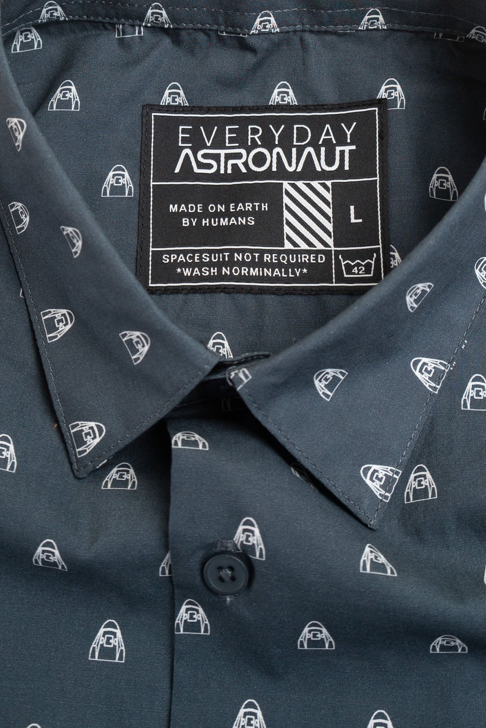 Dragon Capsule Button Up