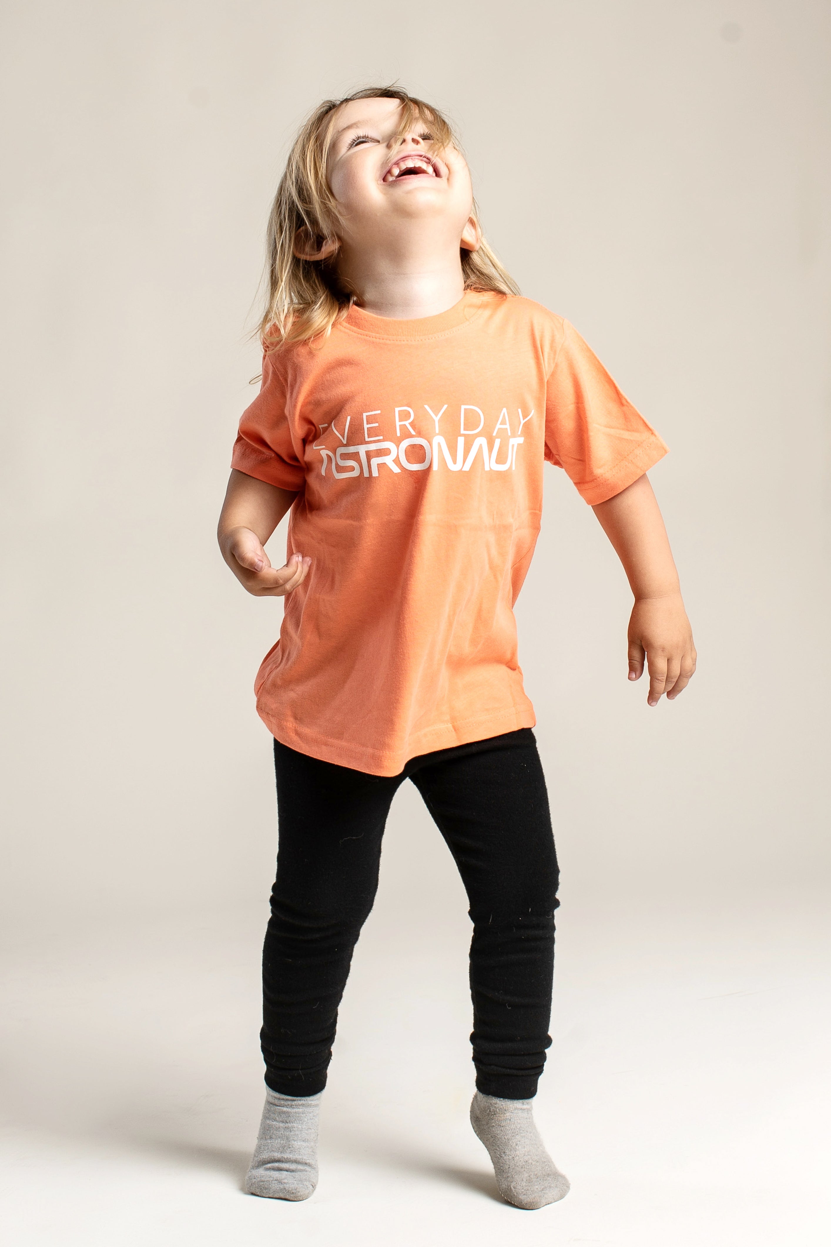 EA Logo Toddler Papaya Tee