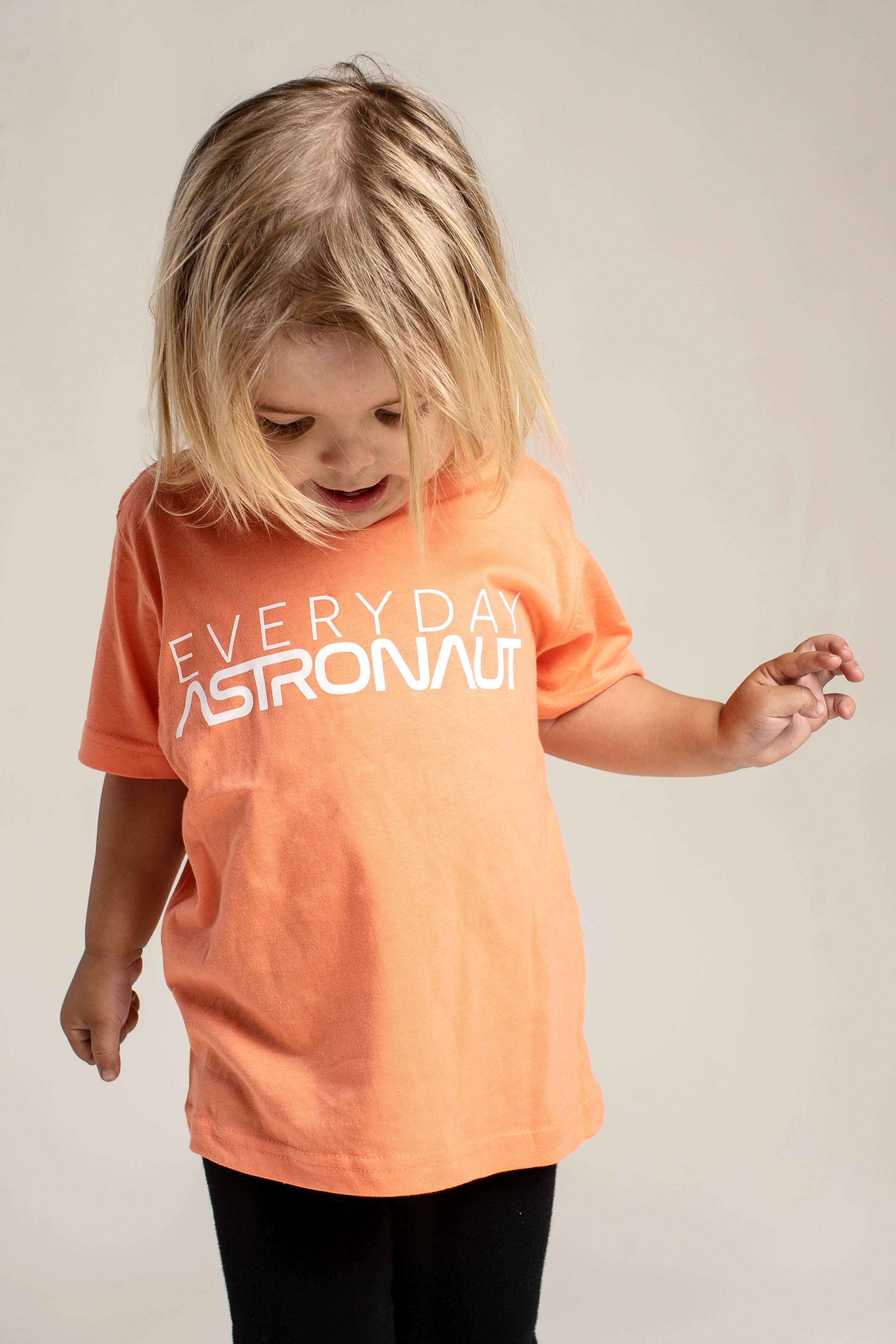 EA Logo Toddler Papaya Tee