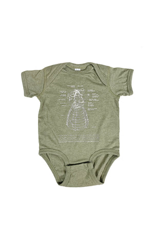RS-25 Onesie Military Green
